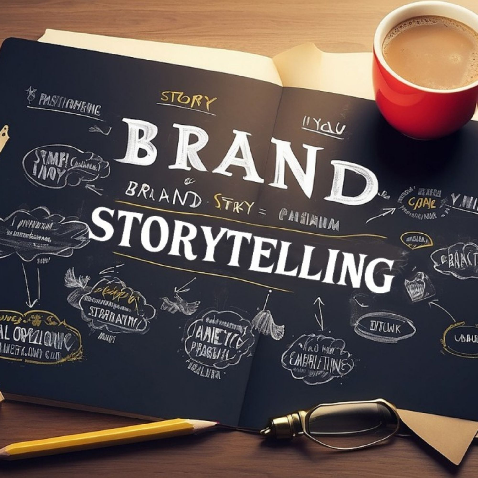 Humanized brand storytelling content production